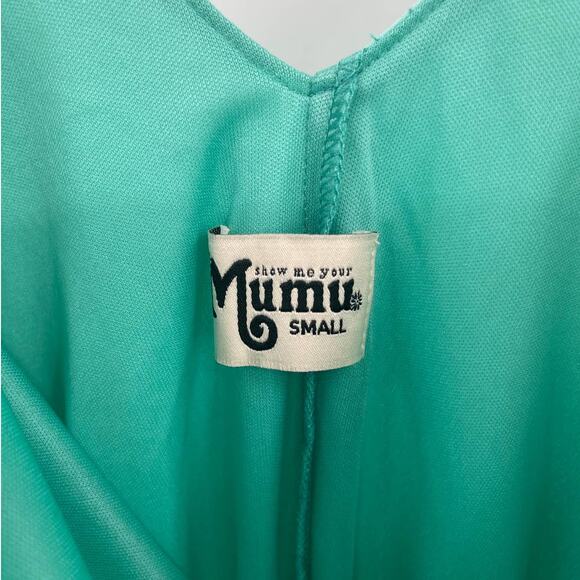 SHOW ME YOUR MUMU Jolie Maxi Dress in Sea Glass - Picture 4 of 14